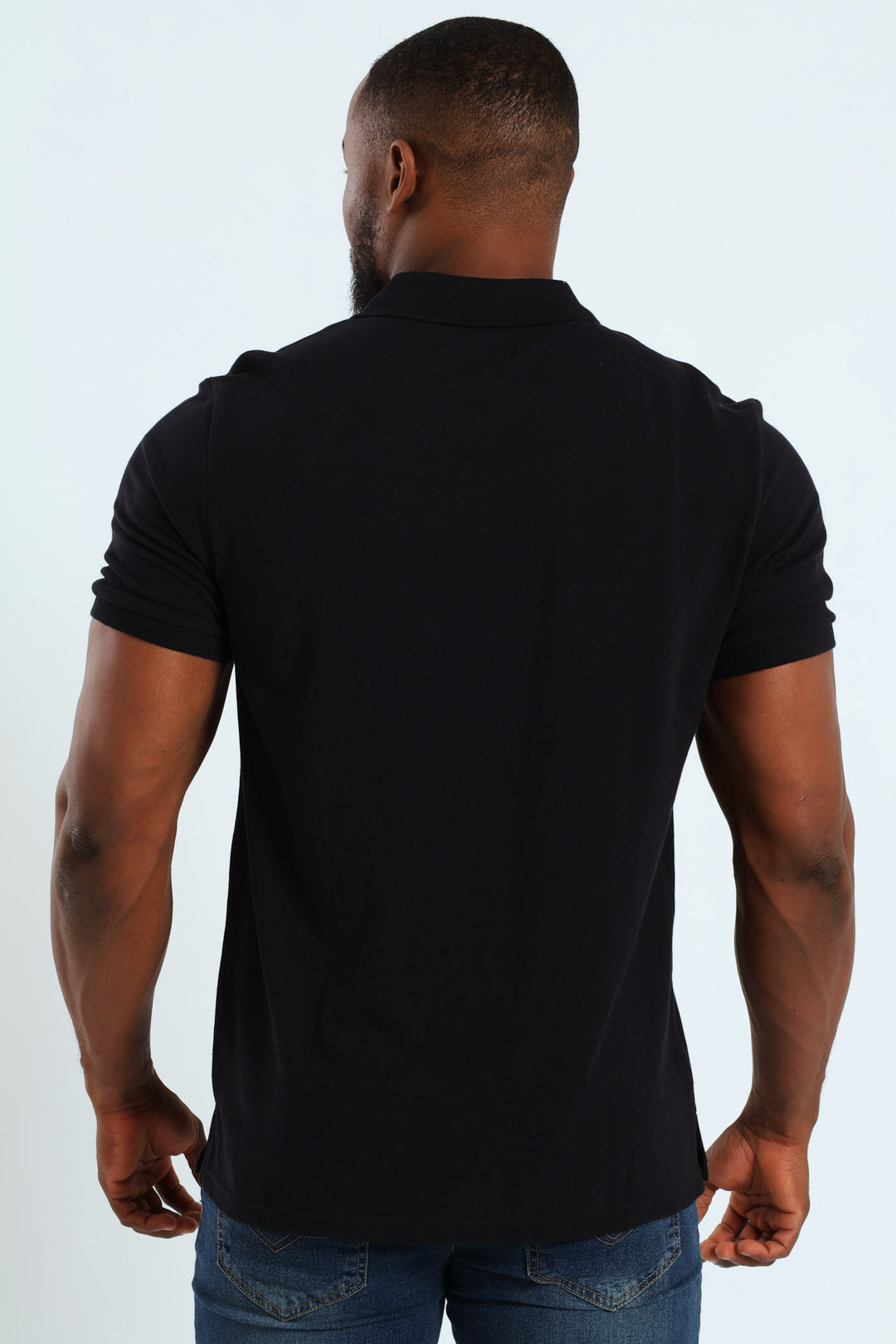 Basic Regular Fit Golfer - Black