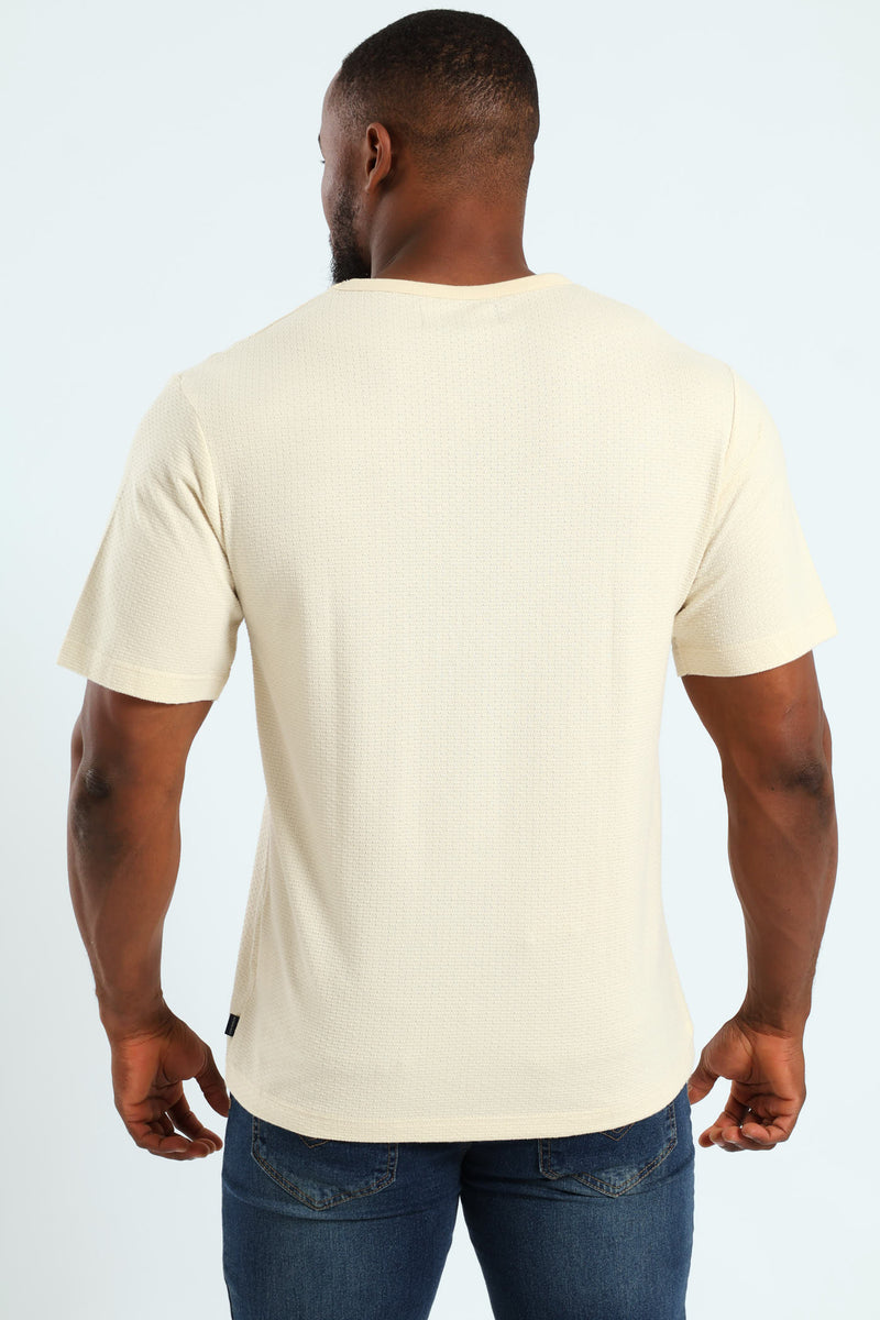 Surf Int Crew Tee - Light Stone