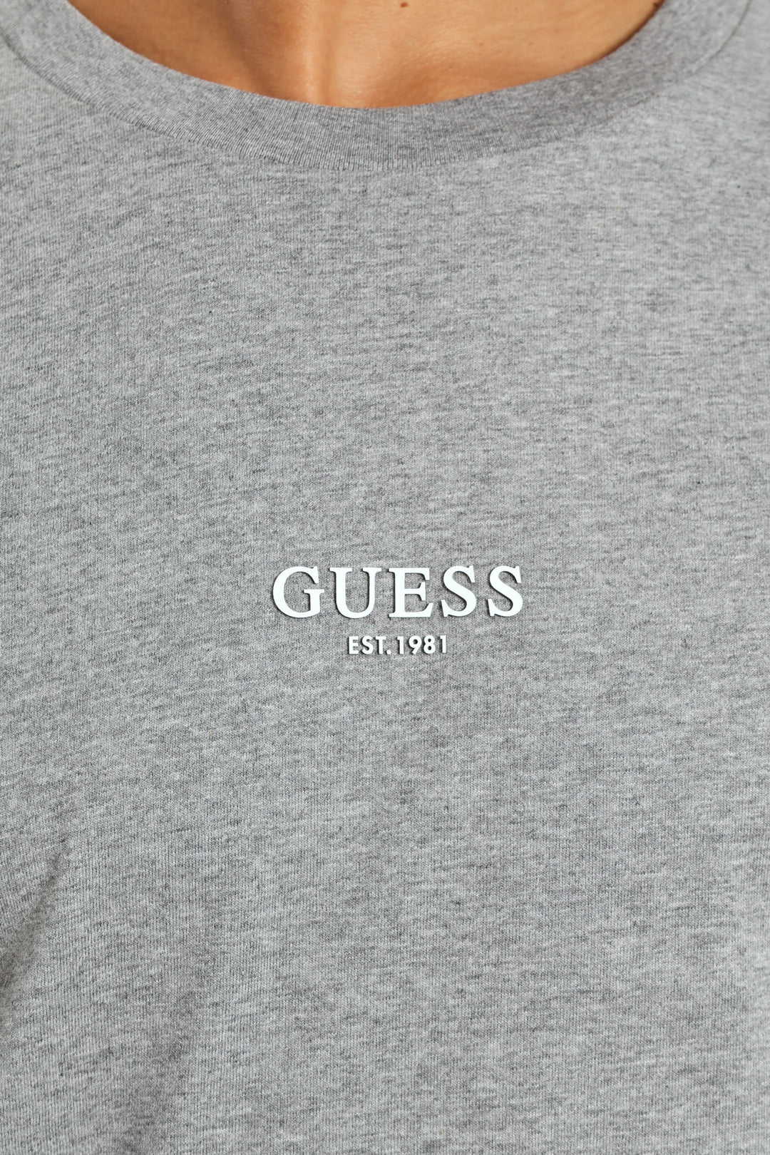 Aidy Cotton Tee - Grey Melange