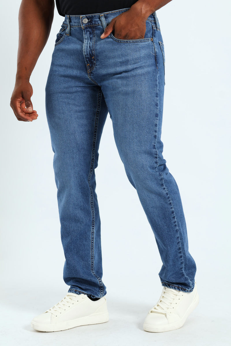 502™ Taper Frozen In Time Denim Jeans - Mid Wash