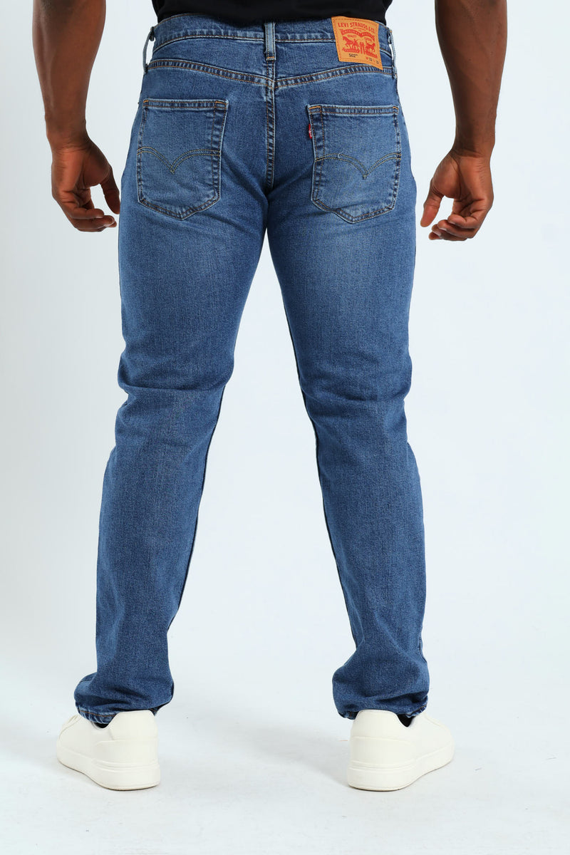 502™ Taper Frozen In Time Denim Jeans - Mid Wash