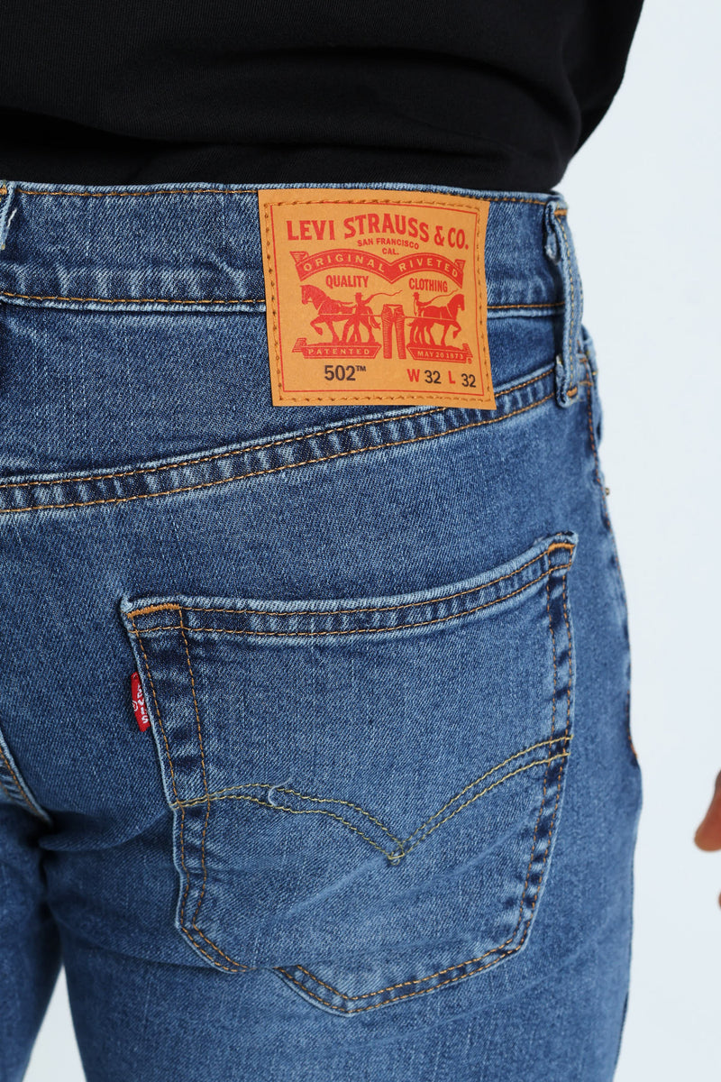 502™ Taper Frozen In Time Denim Jeans - Mid Wash