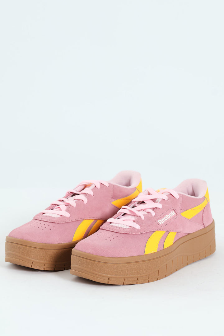 Court Advance Surge Platform Lace Sneaker - Dusty Rose