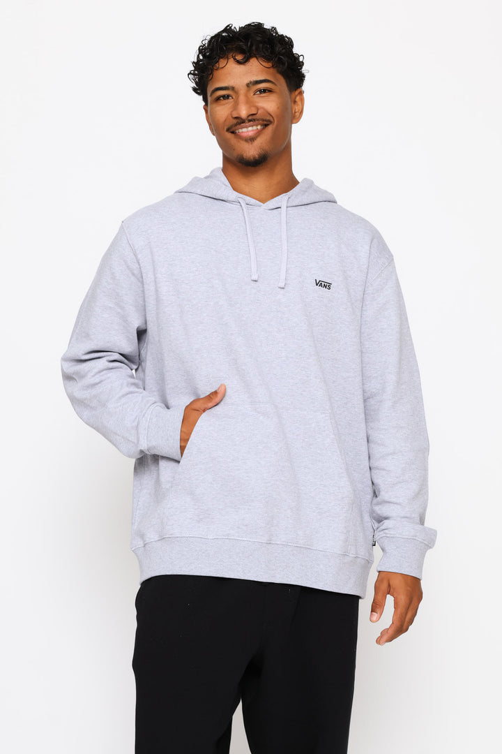 Left Chest Po Fleece Top - Grey