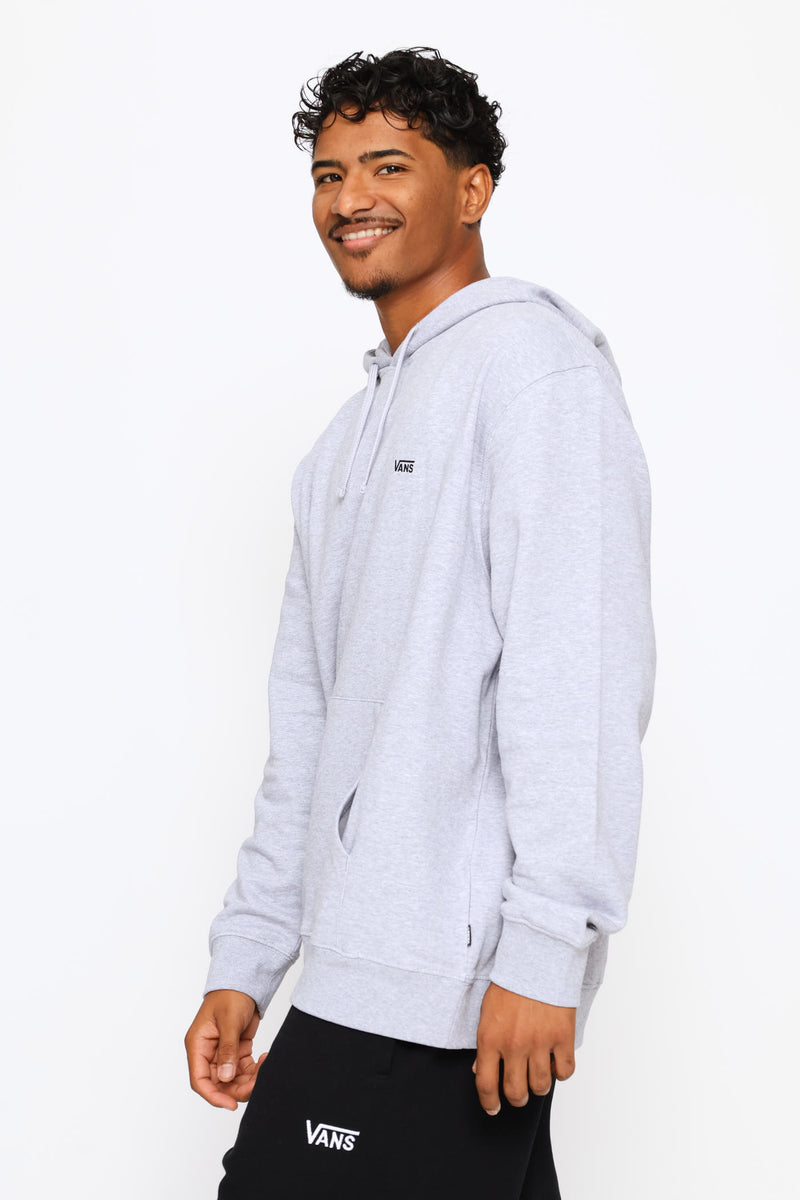 Left Chest Po Fleece Top - Grey