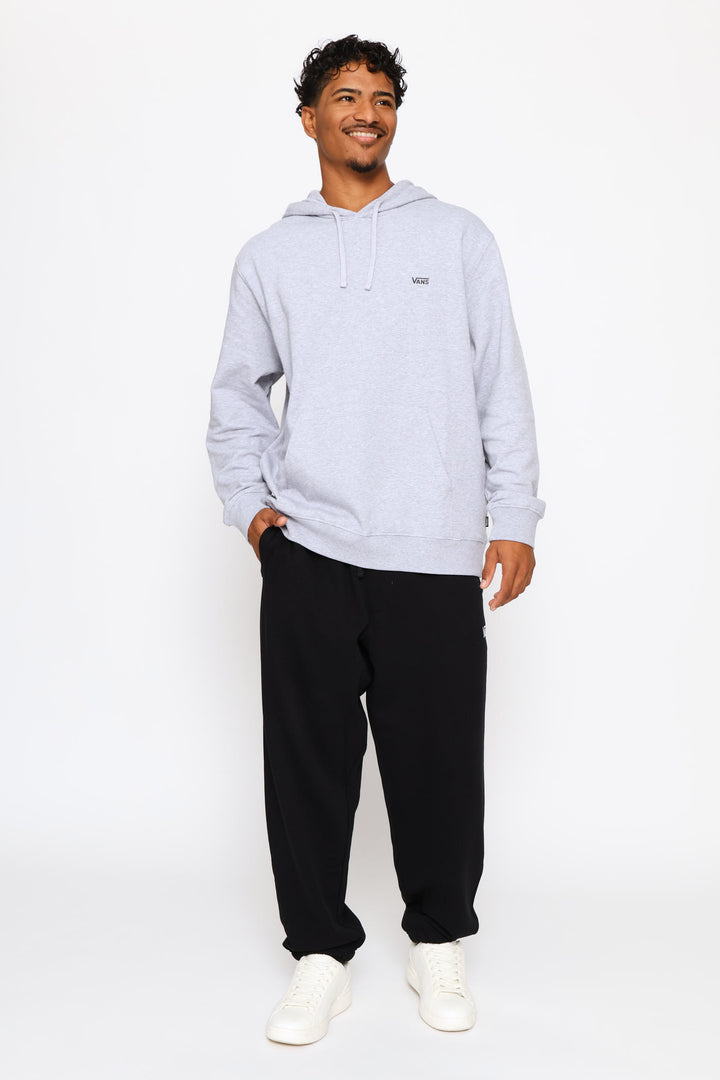 Left Chest Po Fleece Top - Grey