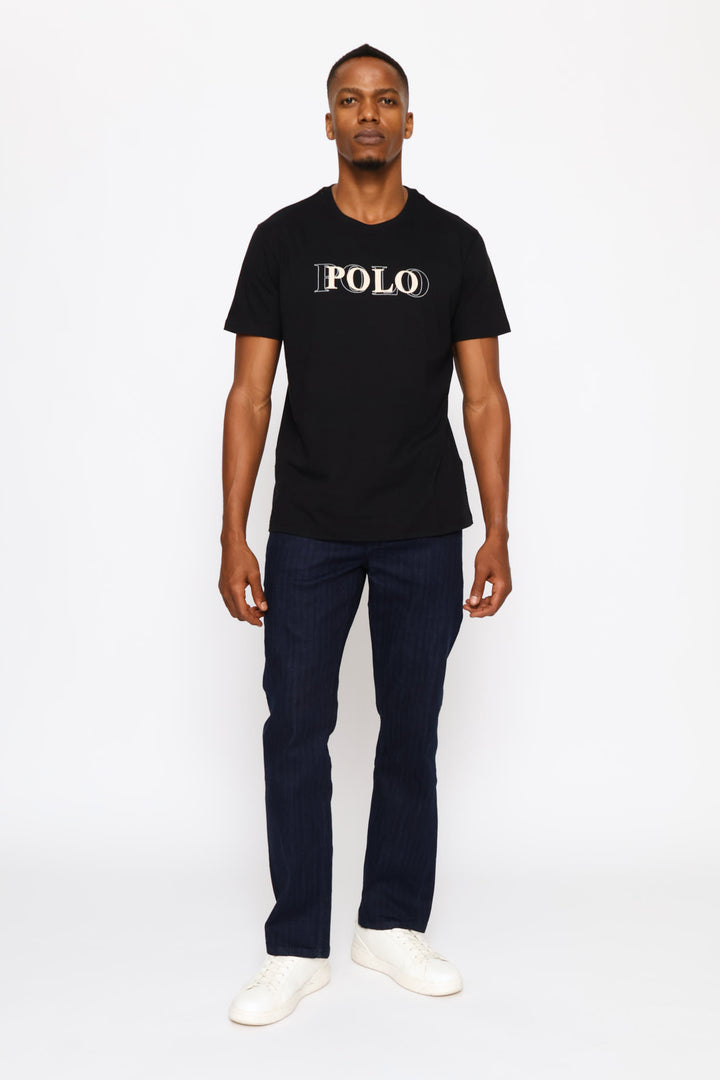 Bohang Herring Bone Chino - Navy