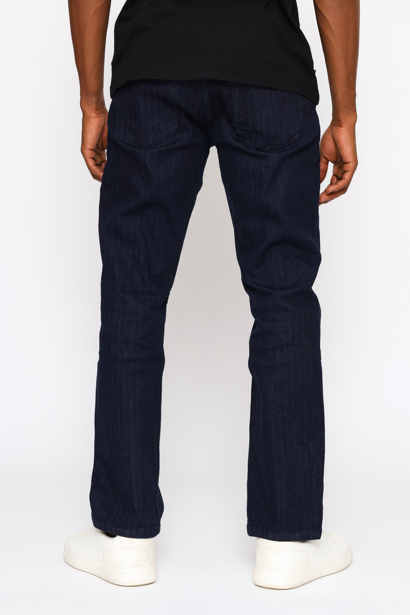 Bohang Herring Bone Chino - Navy