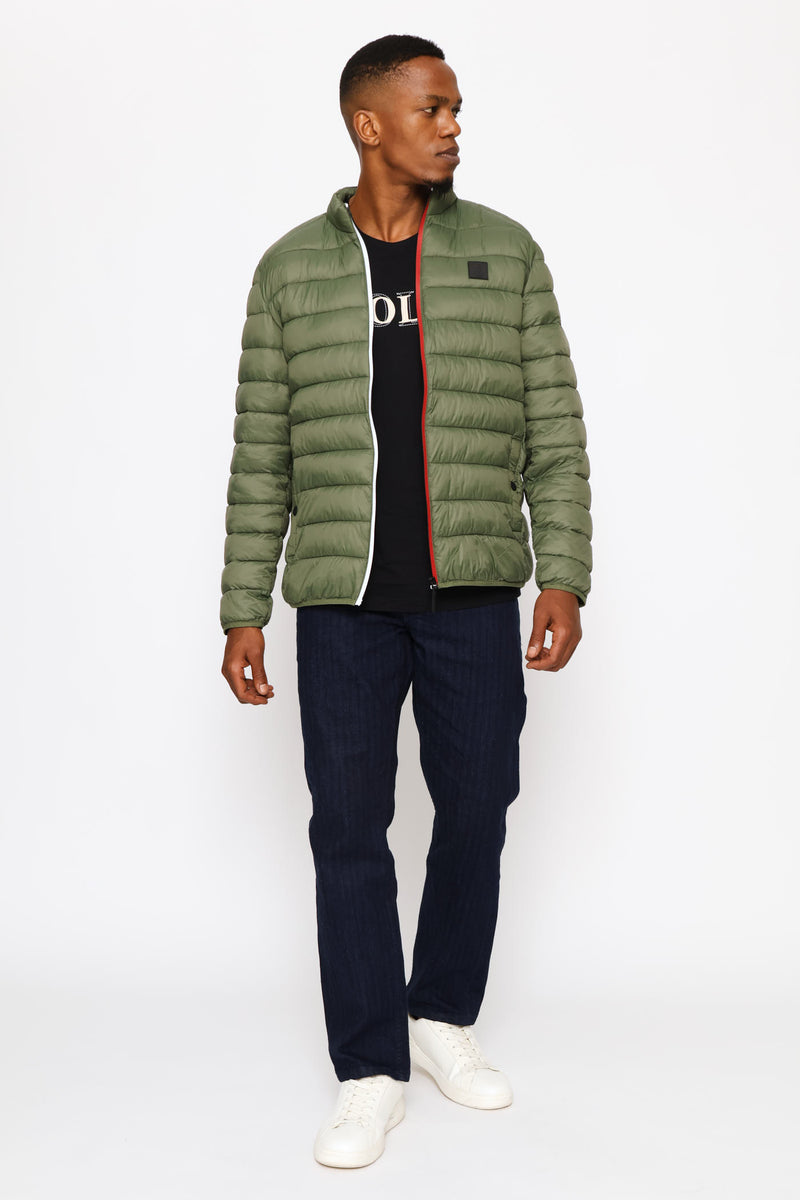 Rocky Quilted Puffer Jacket - Fatigue