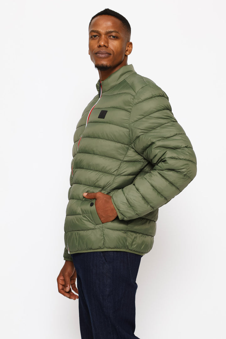 Rocky Quilted Puffer Jacket - Fatigue