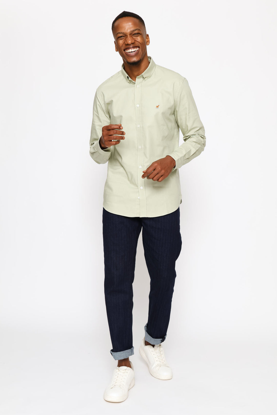 Iman Oxford Shirt - Sage