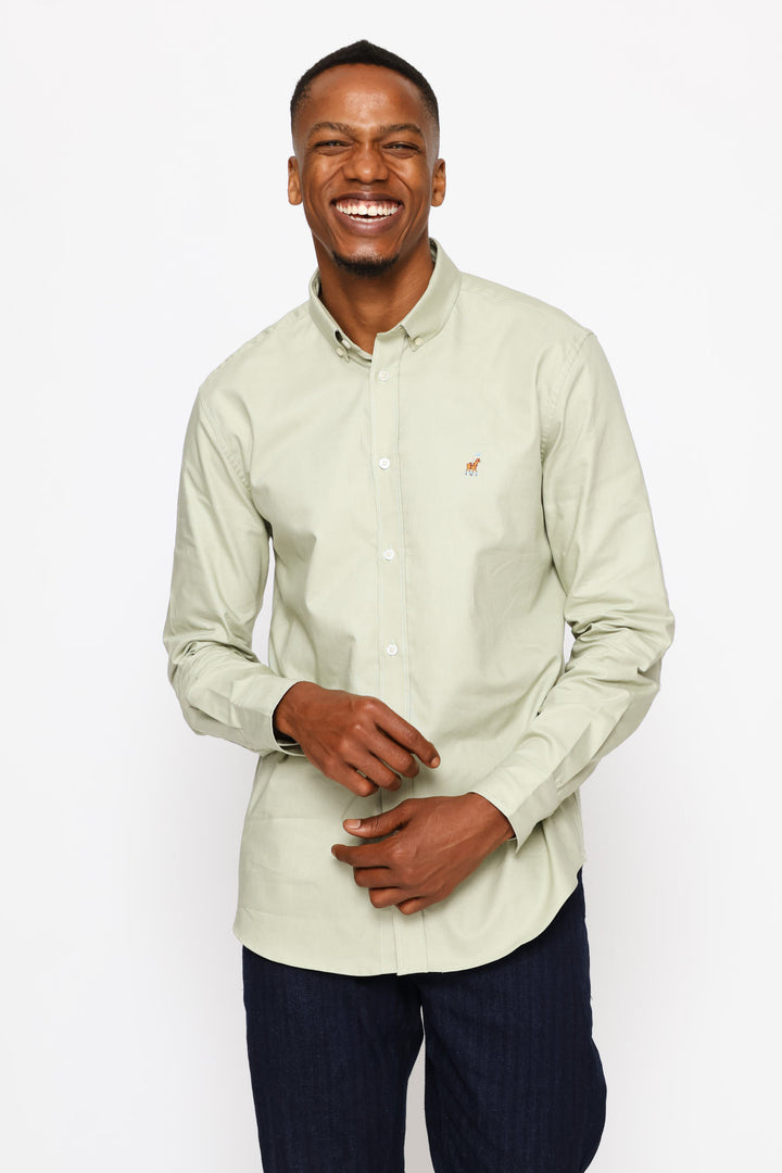 Iman Oxford Shirt - Sage