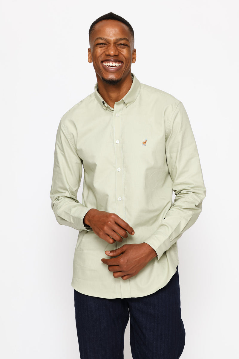 Iman Oxford Shirt - Sage