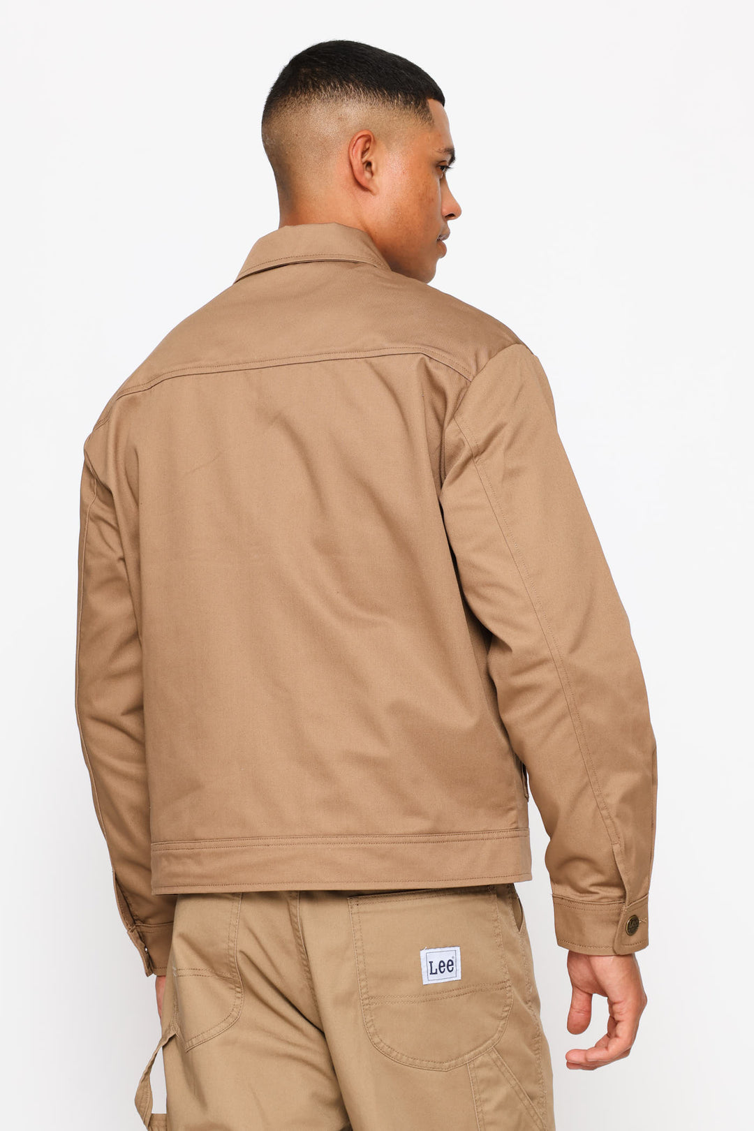 Logo Twill Jacket - Khaki