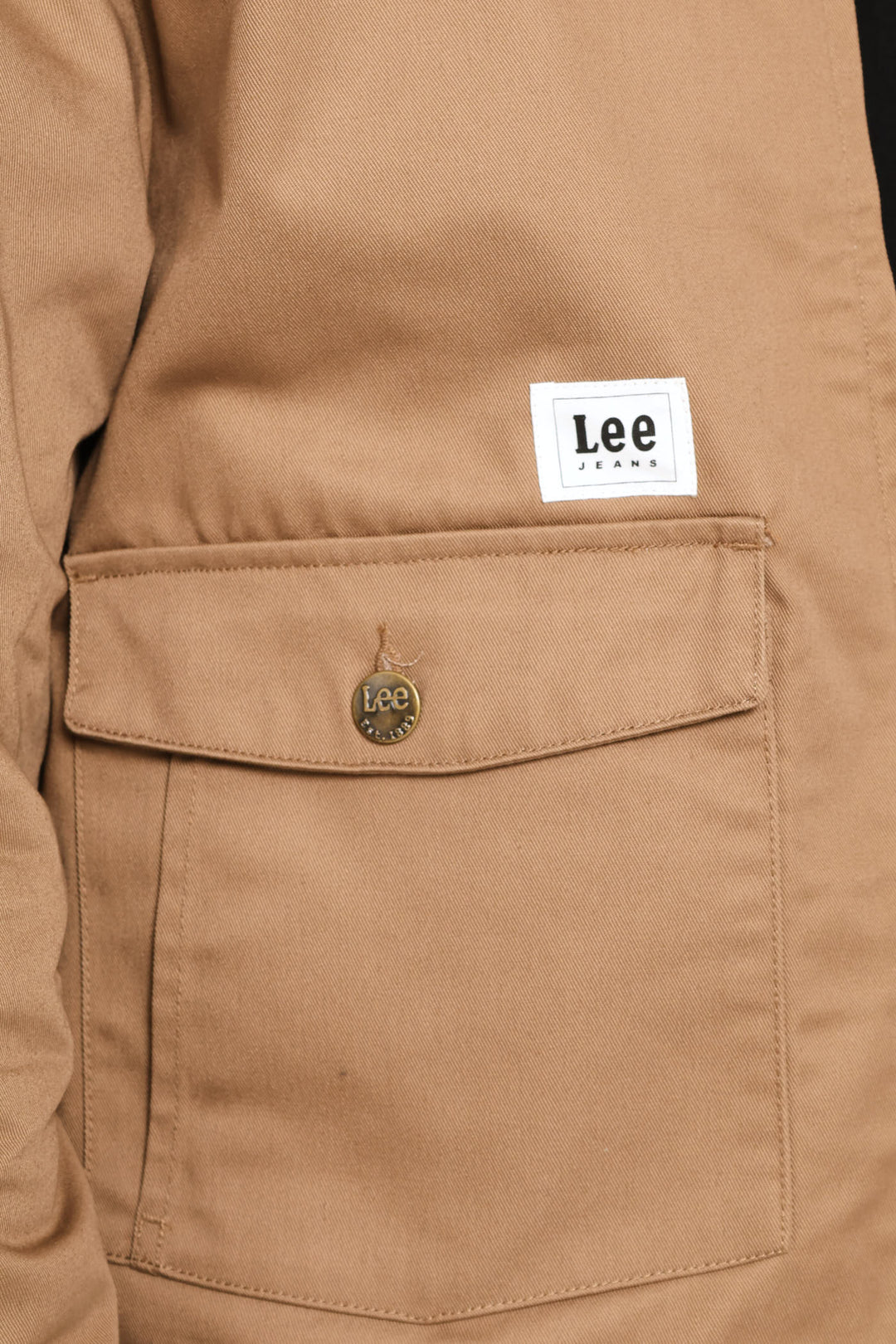 Logo Twill Jacket - Khaki