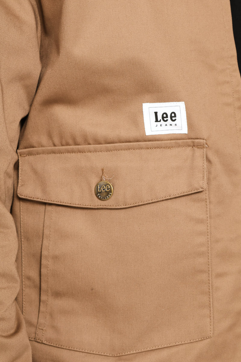Logo Twill Jacket - Khaki