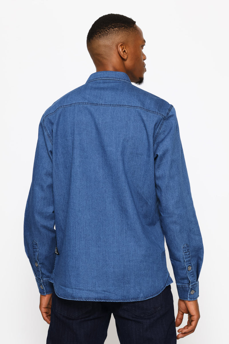 Duane Denim Shirt - Indigo