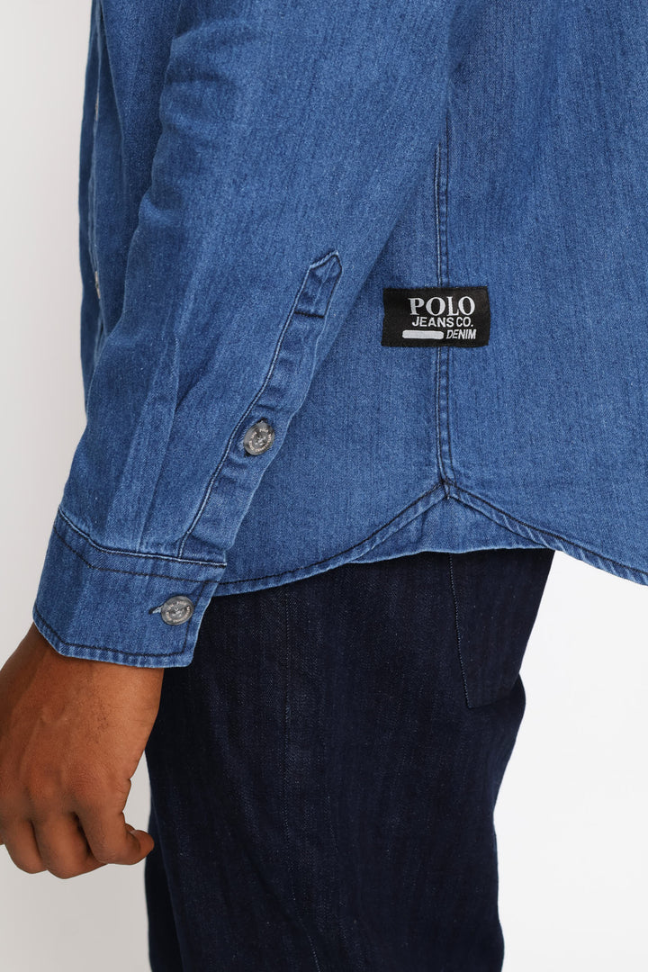 Duane Denim Shirt - Indigo