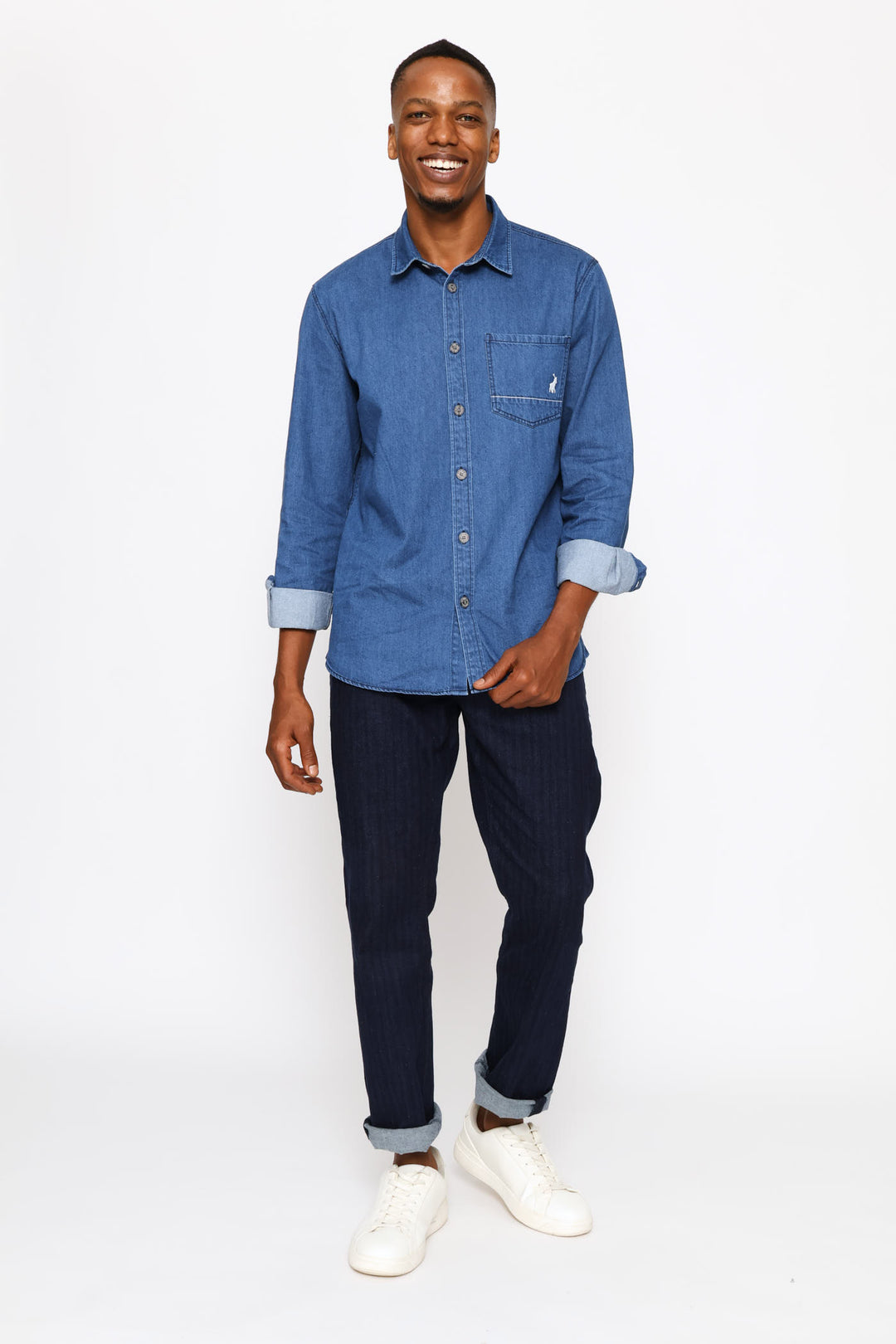 Duane Denim Shirt - Indigo