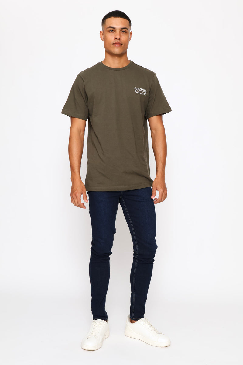 Jeans Club Tee - Fatigue