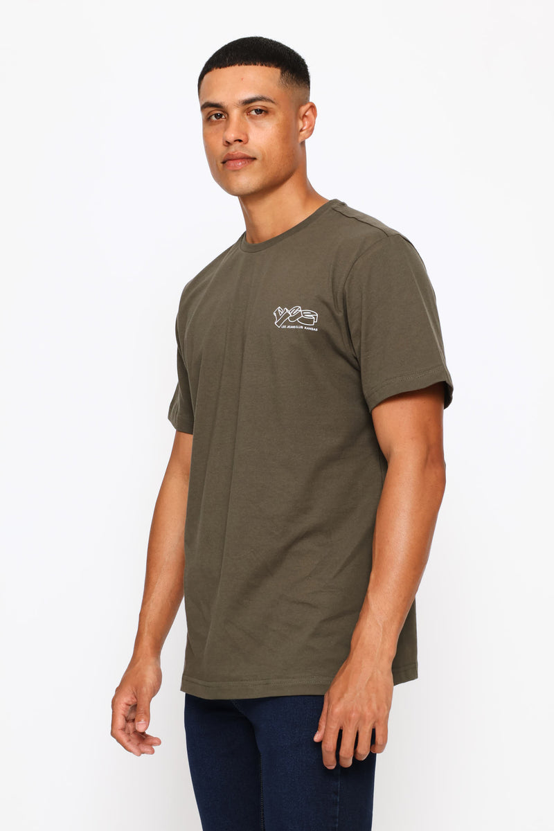 Jeans Club Tee - Fatigue