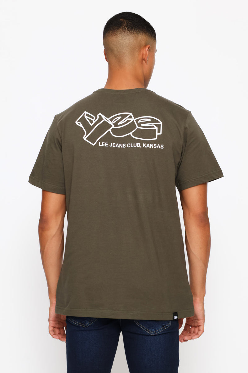 Jeans Club Tee - Fatigue