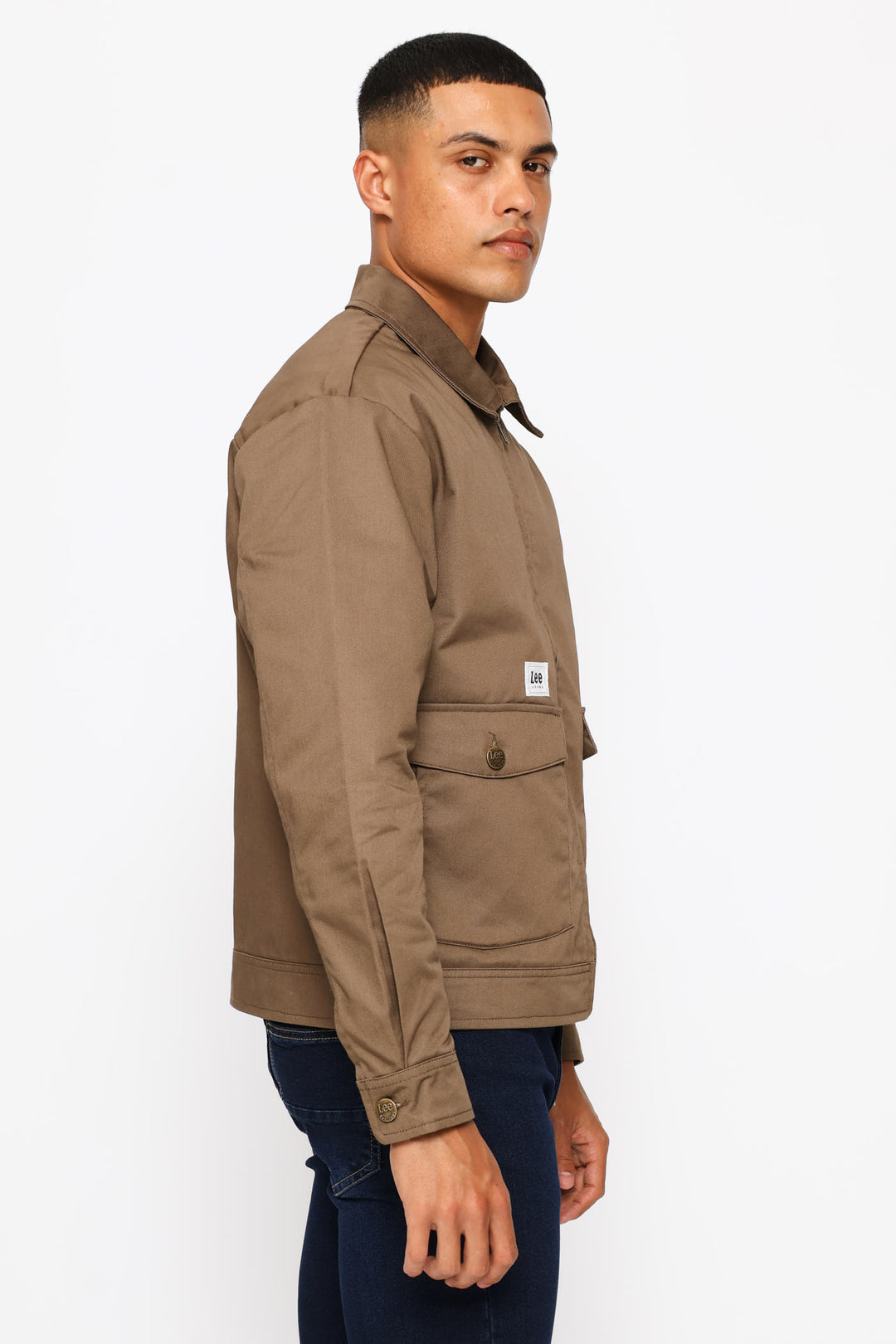 Logo Twill Jacket - Fatigue