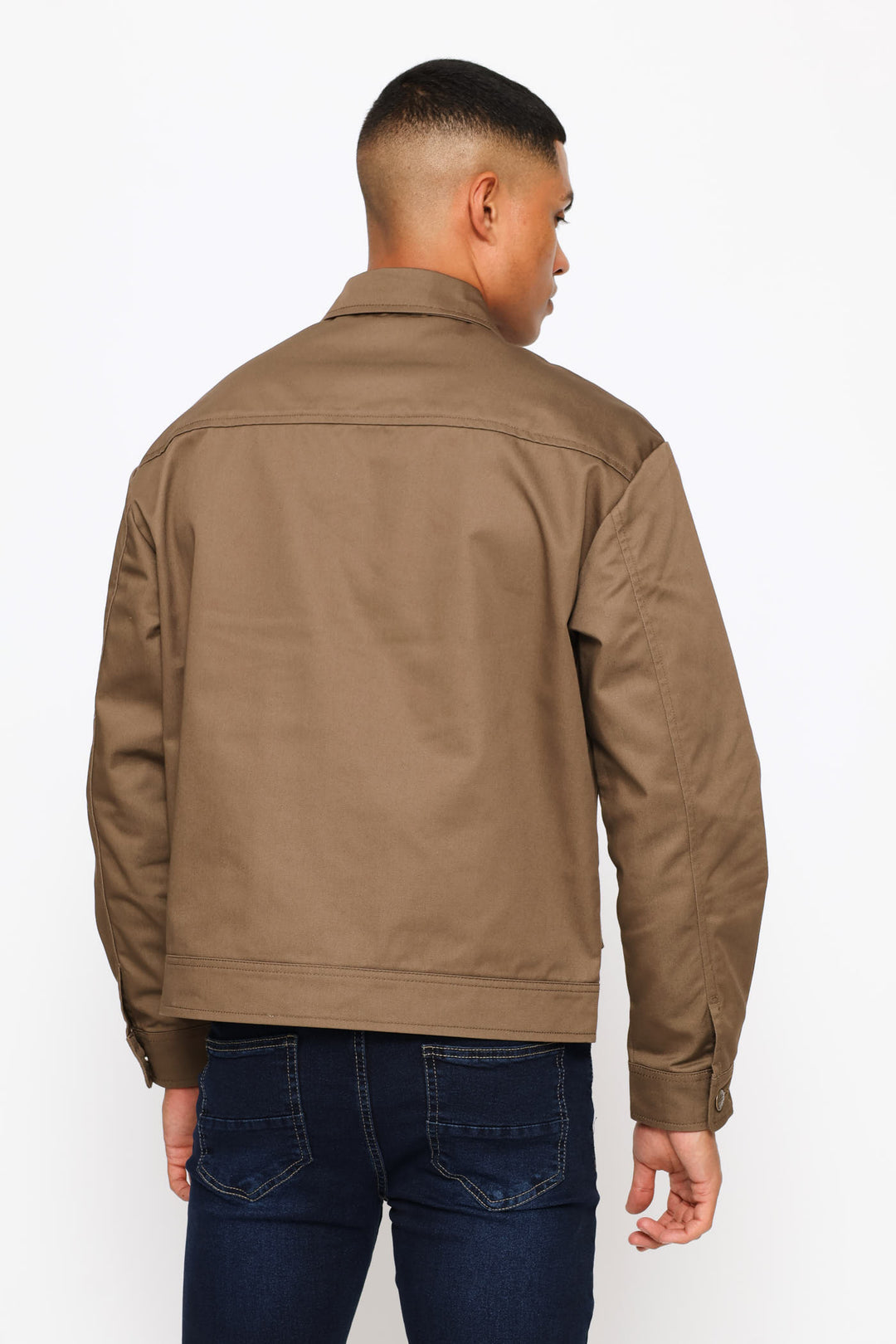 Logo Twill Jacket - Fatigue