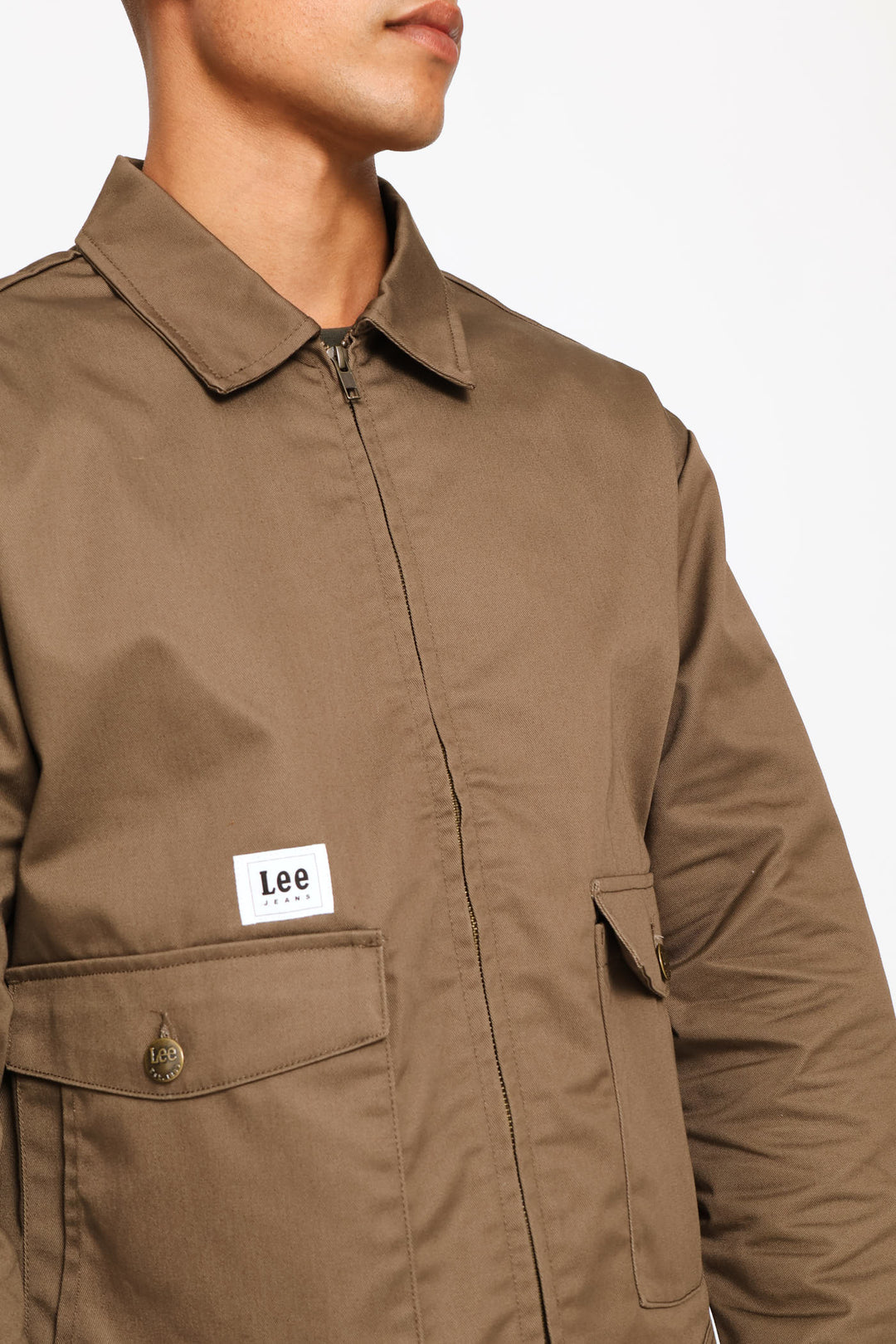 Logo Twill Jacket - Fatigue