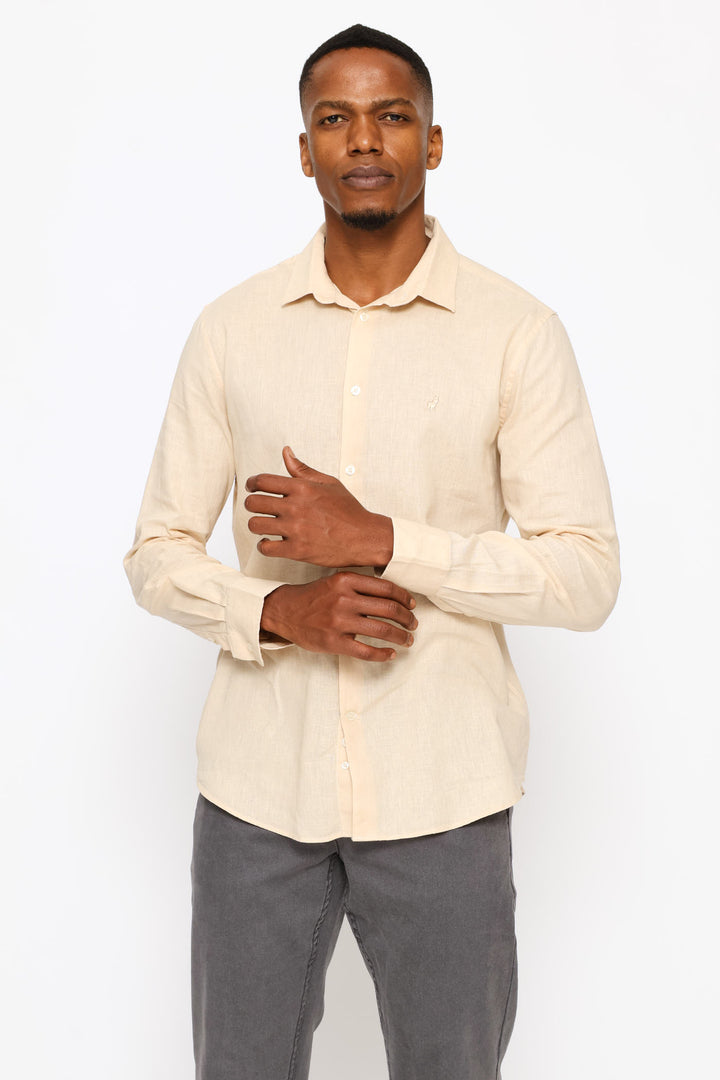 Lex Linen Shirt - Stone