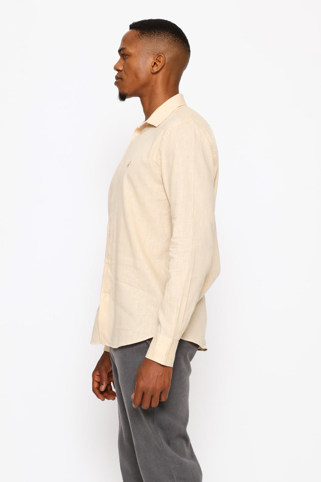 Lex Linen Shirt - Stone