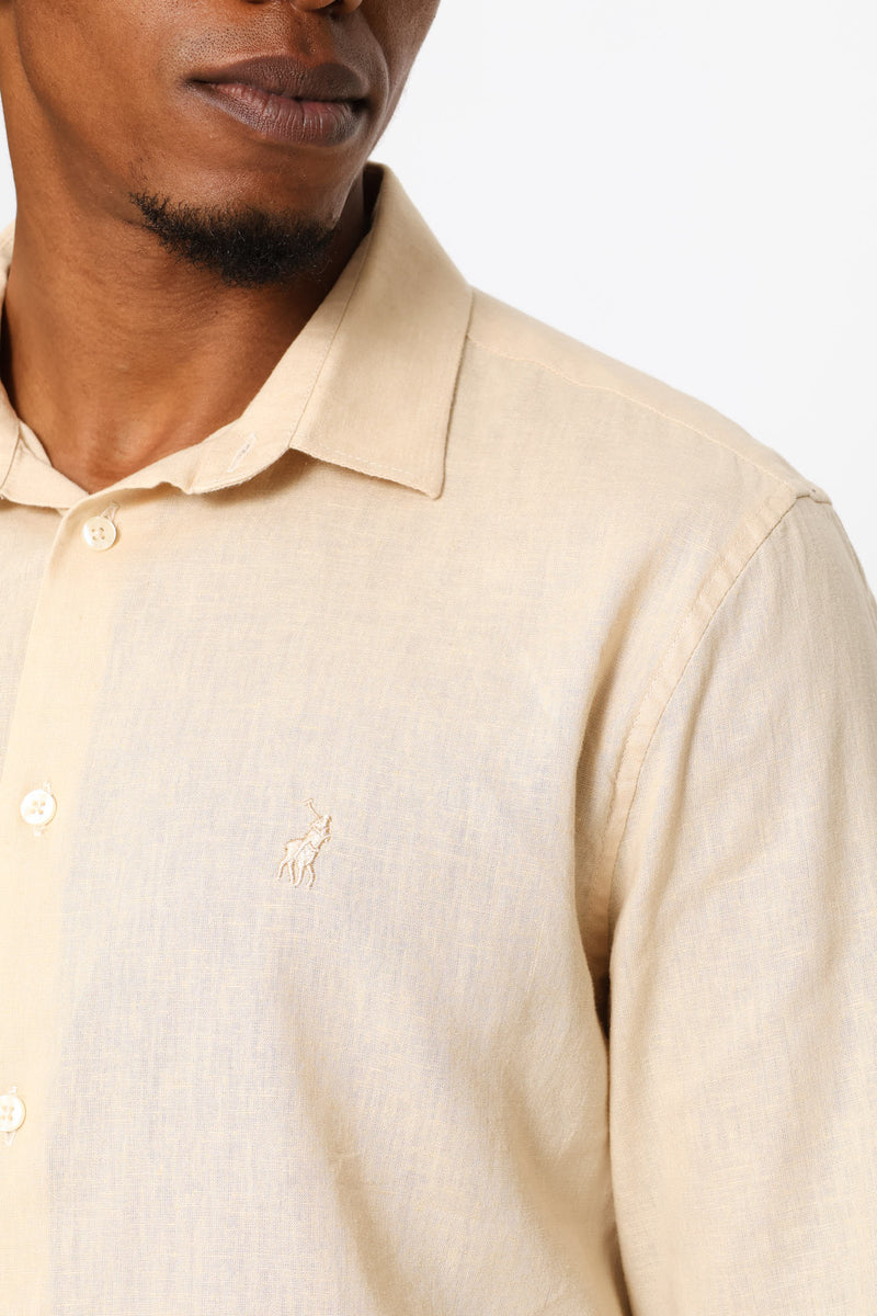 Lex Linen Shirt - Stone