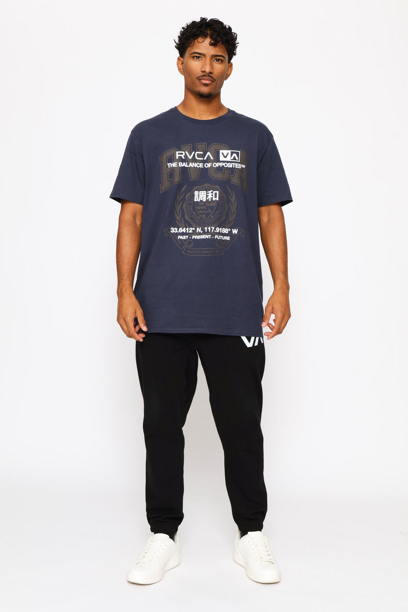 Unitext Short Sleeve Tee - Navy