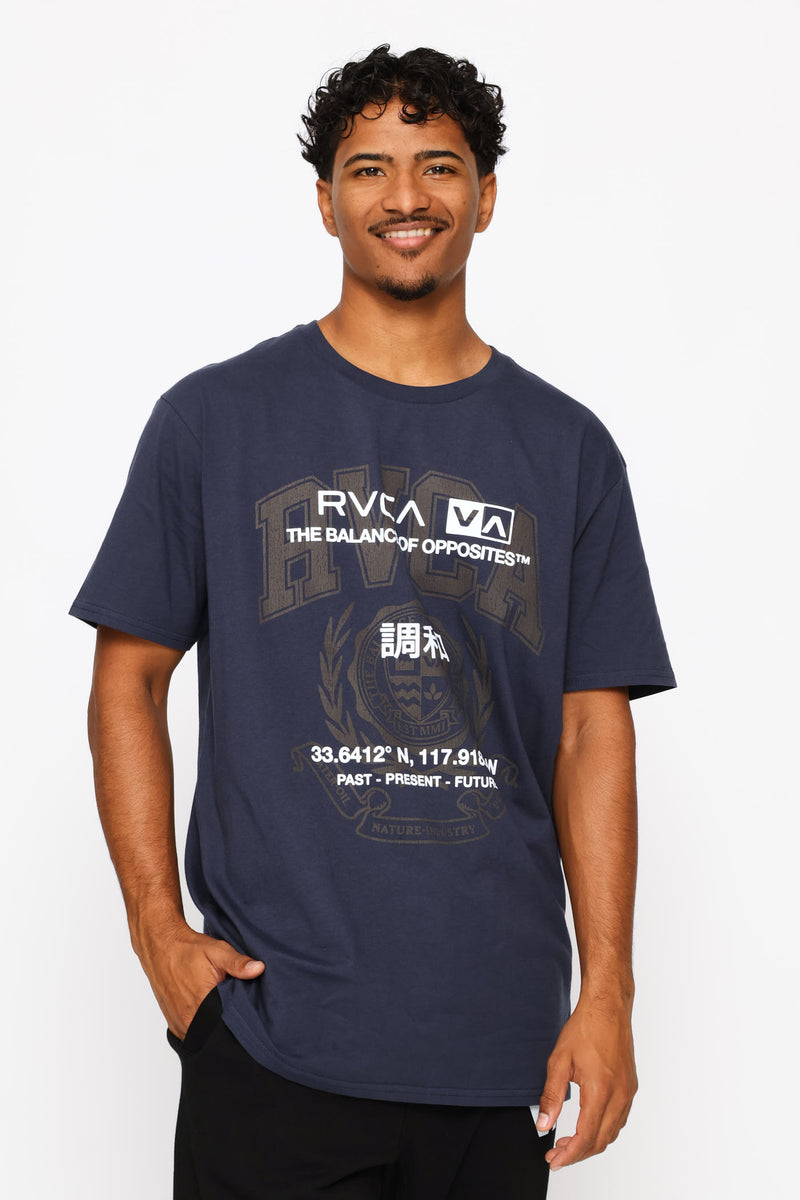 Unitext Short Sleeve Tee - Navy