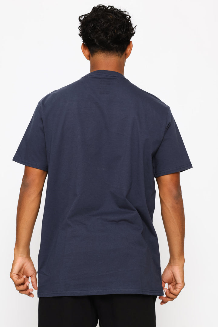 Unitext Short Sleeve Tee - Navy