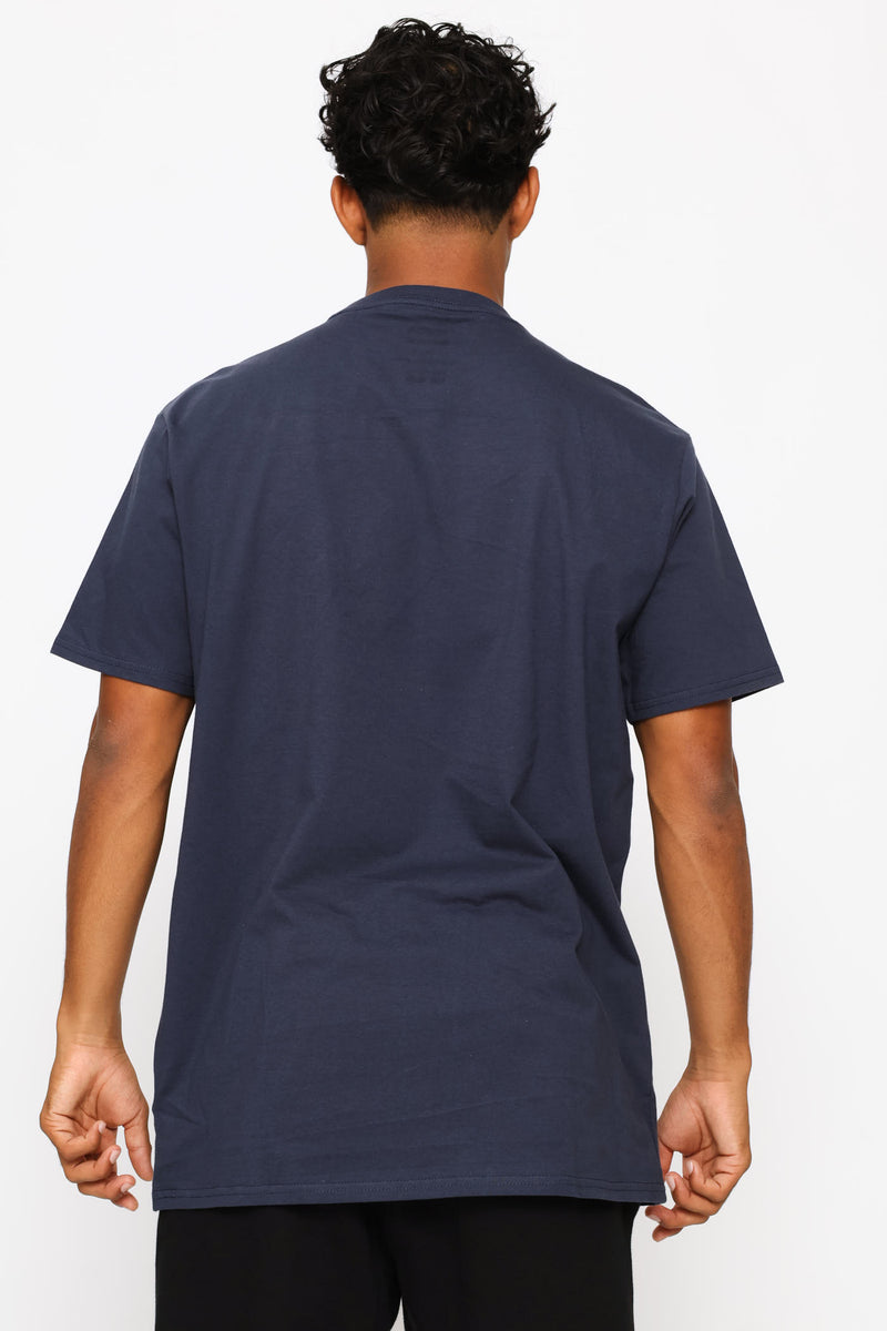 Unitext Short Sleeve Tee - Navy