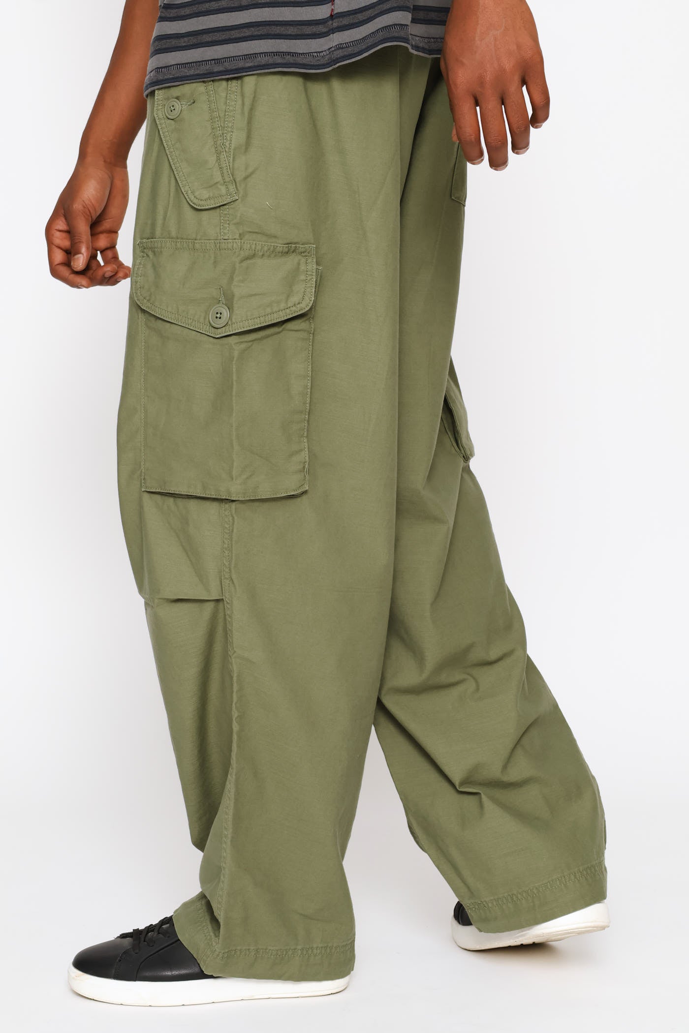 Mens Field Baggy Cargo Pant - Khaki – Edgars