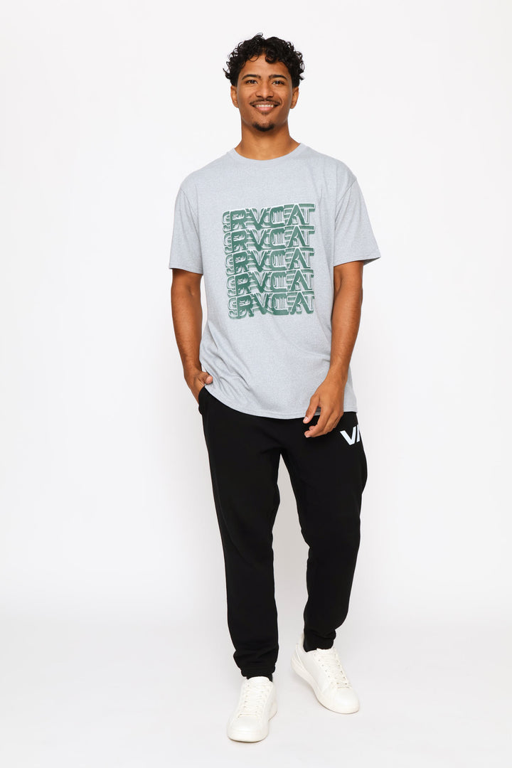 Sport Repeat Tee - Grey