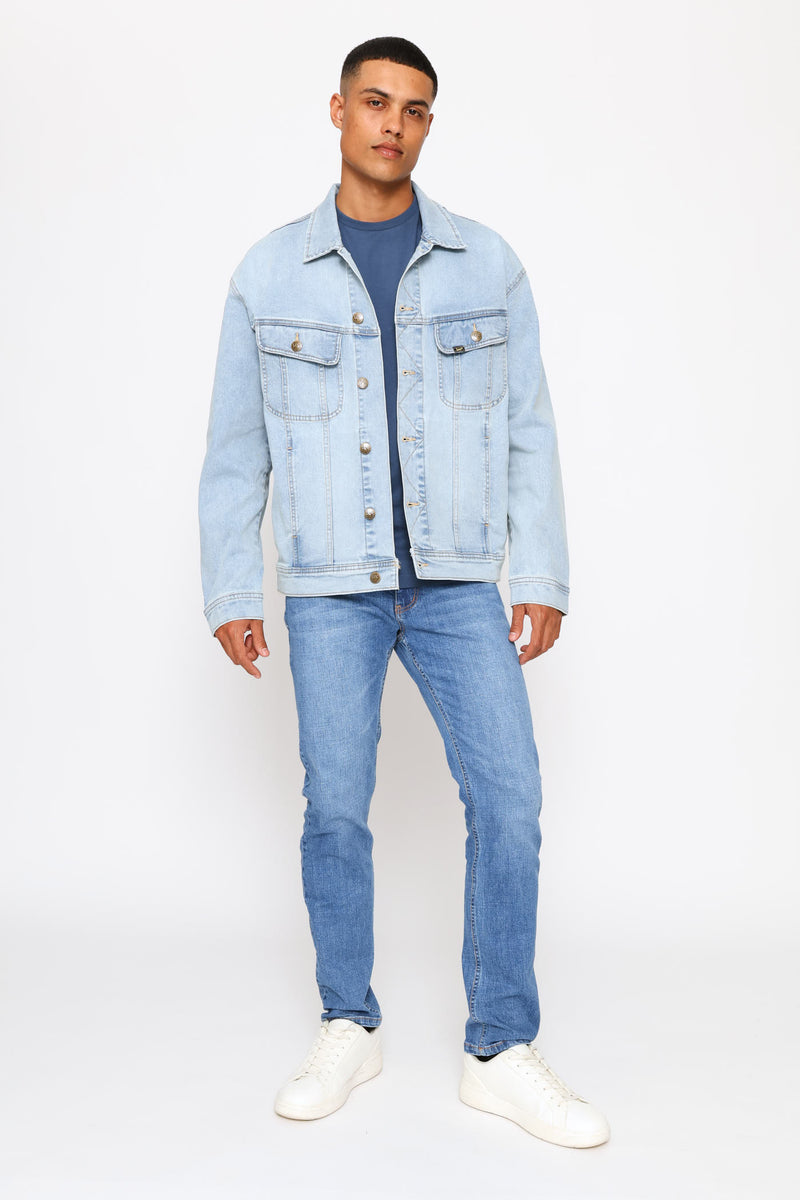 Rider Denim Jacket - Light Wash