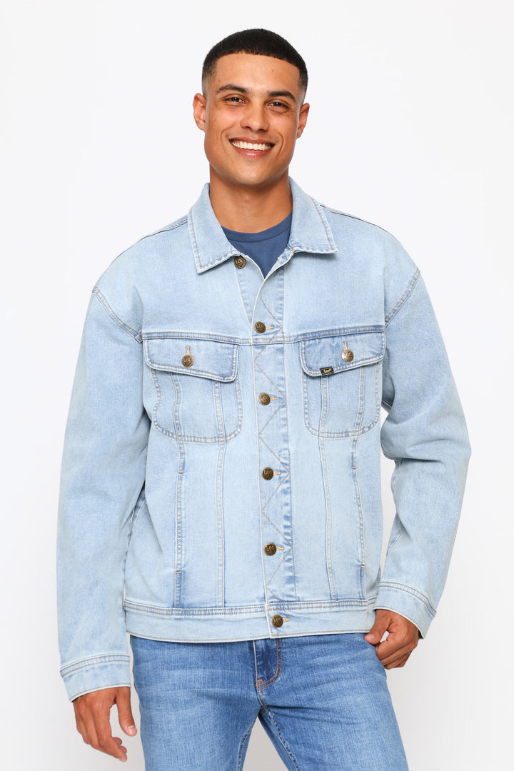 Rider Denim Jacket - Light Wash