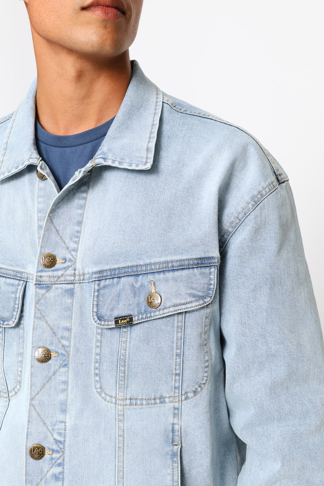 Rider Denim Jacket - Light Wash