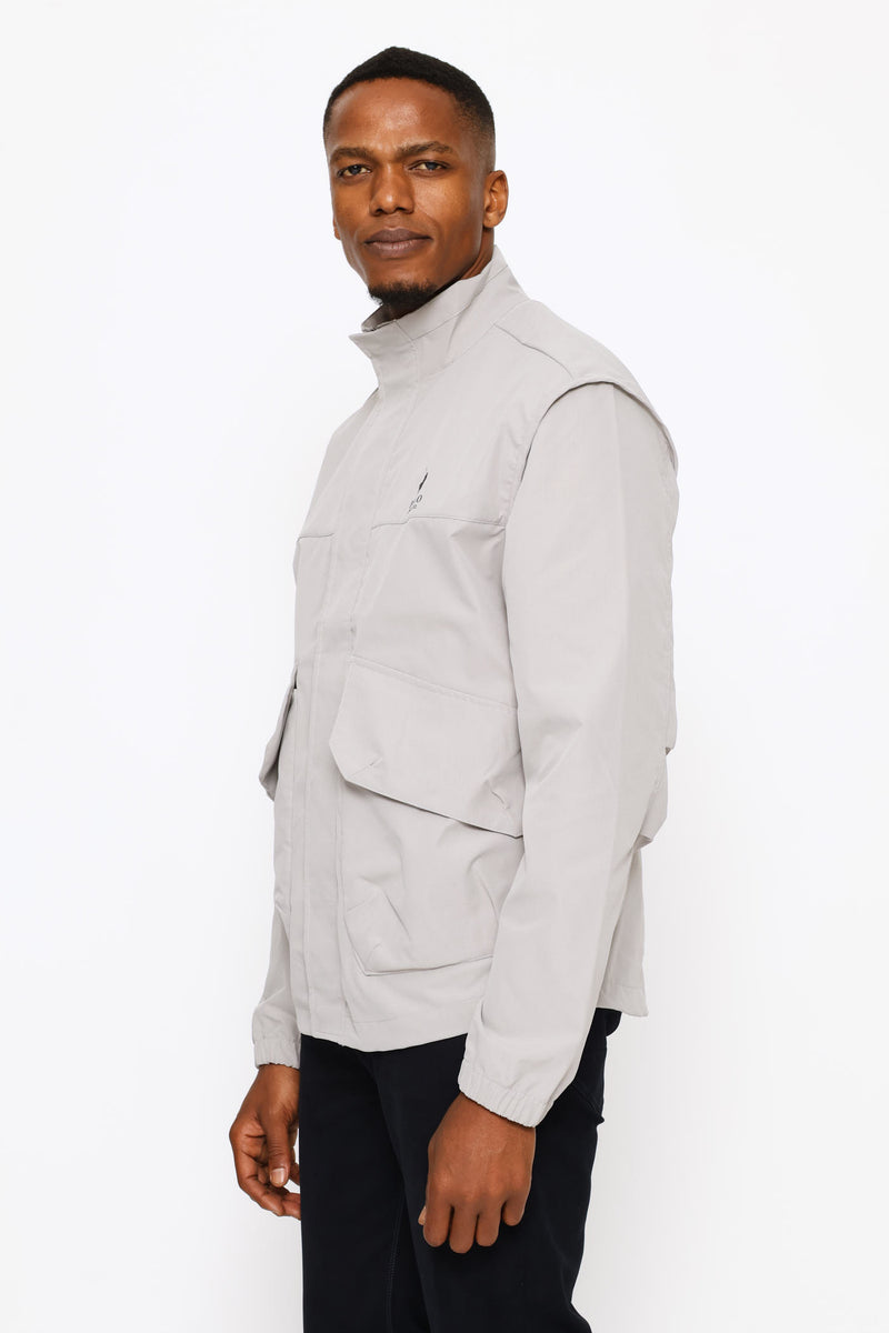 Ndumiso Jacket - Light Grey