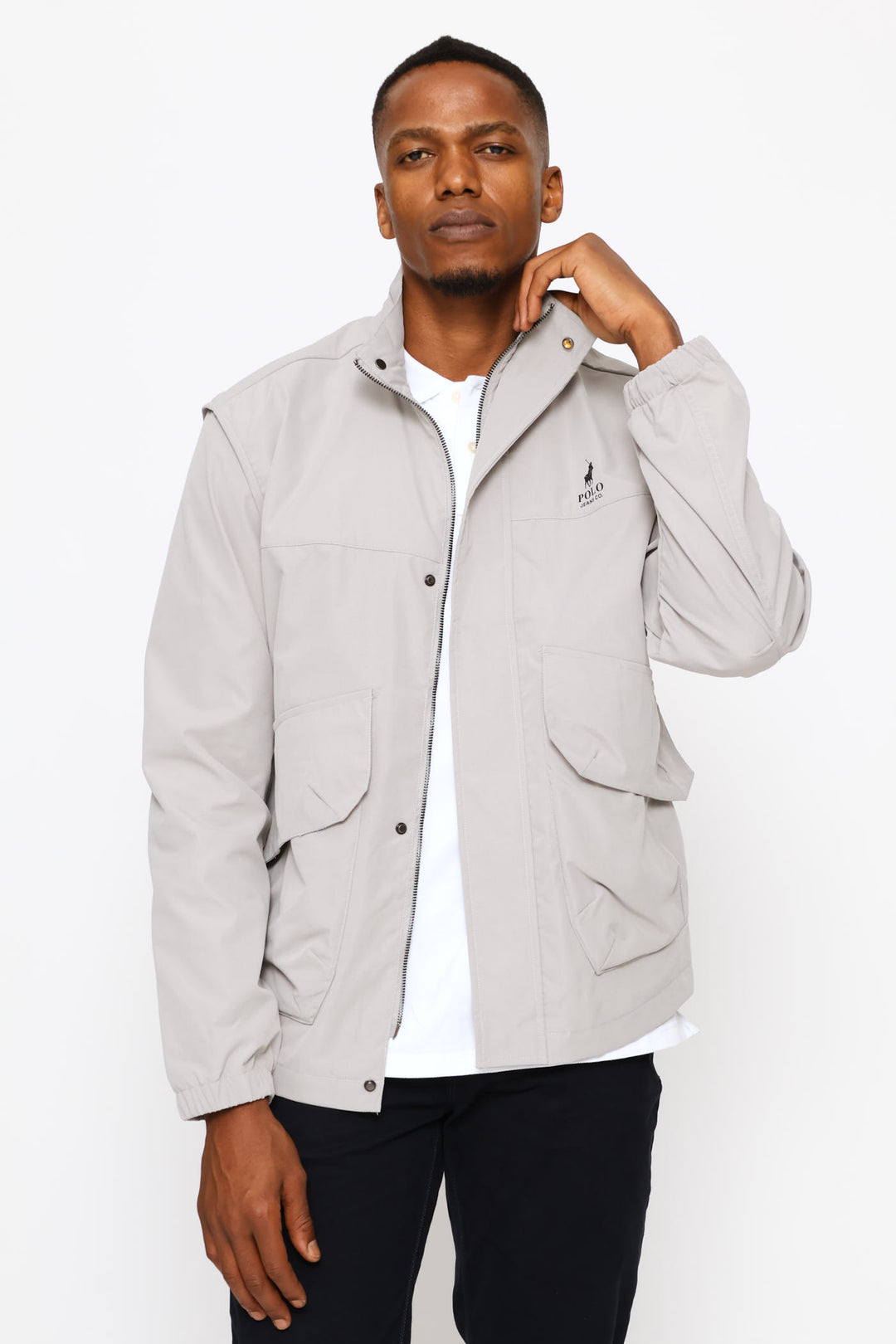 Ndumiso Jacket - Light Grey
