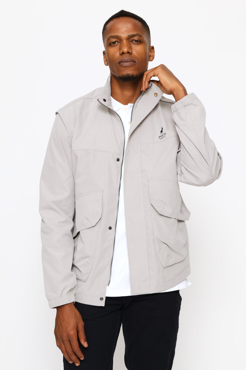Ndumiso Jacket - Light Grey