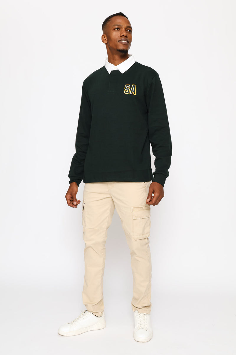 Bok Champs Rugby Jersey - Dark Green