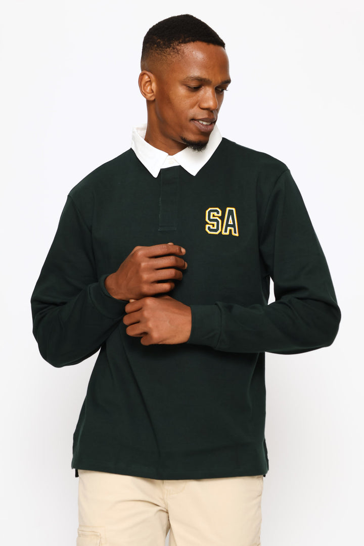 Bok Champs Rugby Jersey - Dark Green