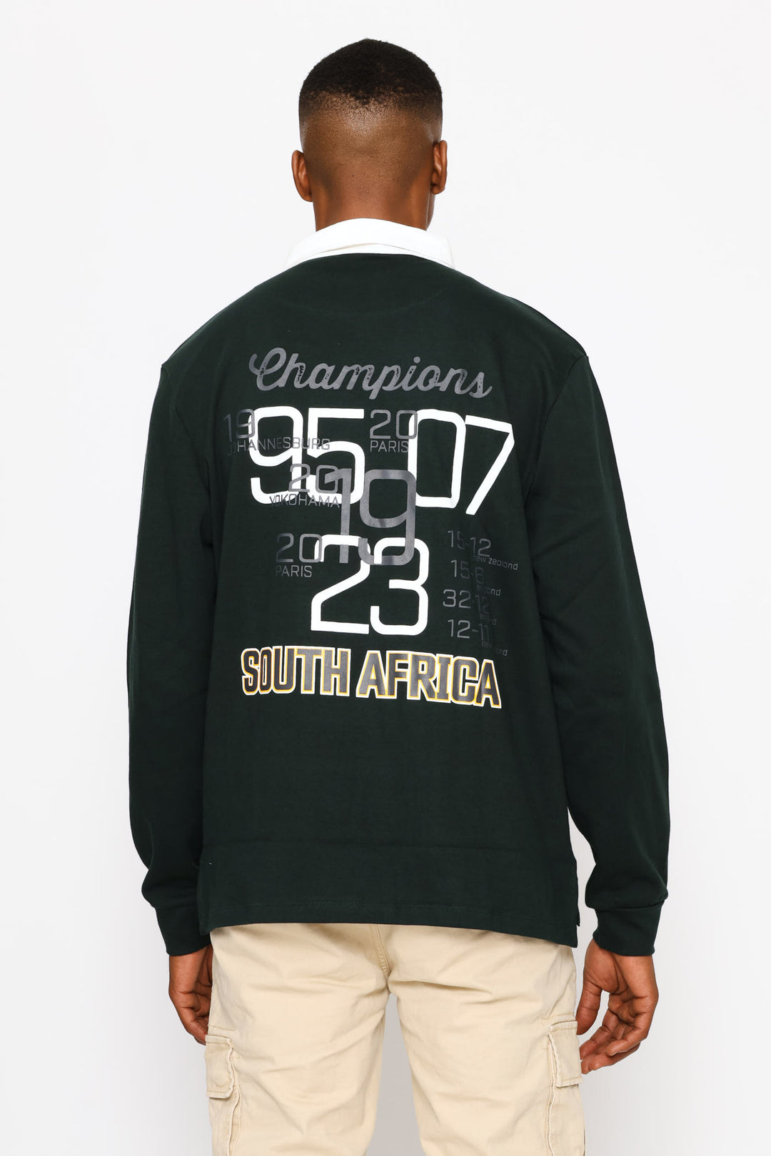 Bok Champs Rugby Jersey - Dark Green