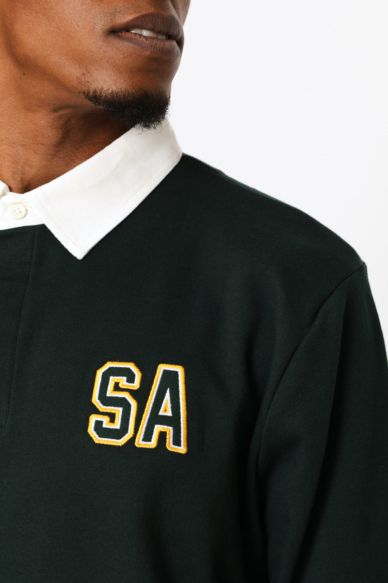 Bok Champs Rugby Jersey - Dark Green