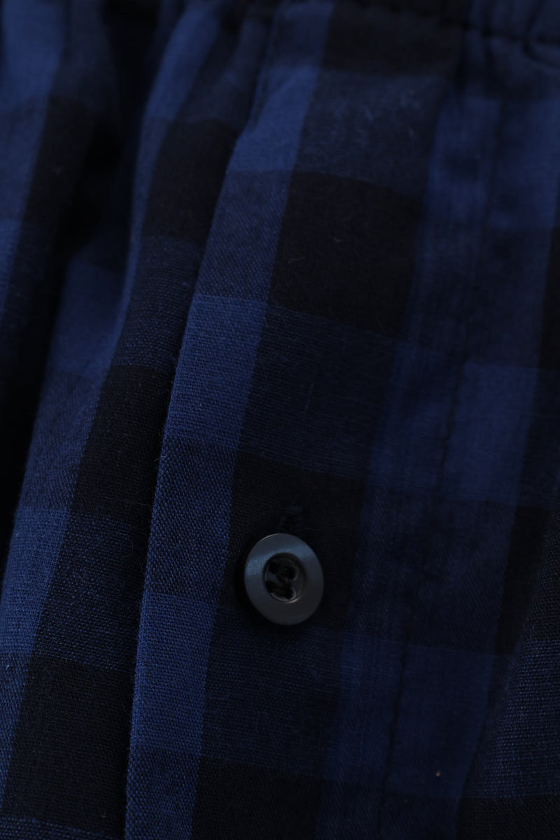 Single Fashion Woven Boxer - Blue