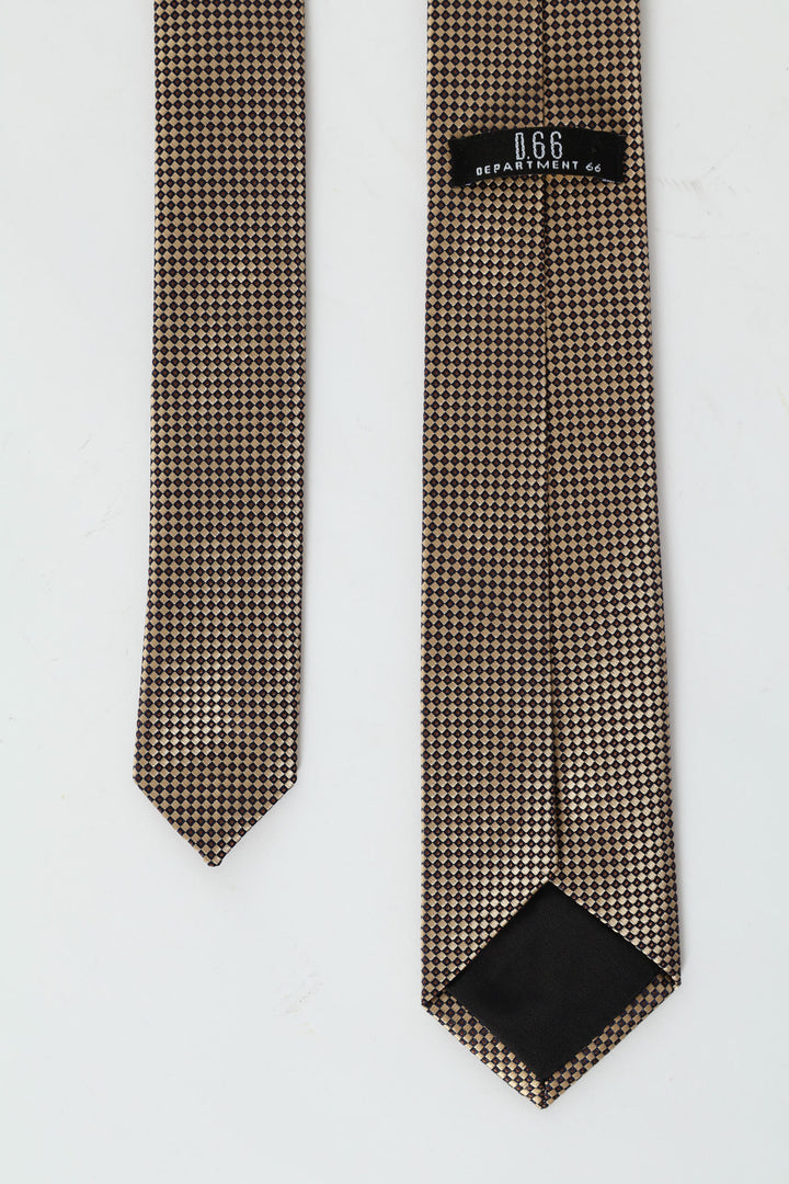 Dotted Tie - Brown